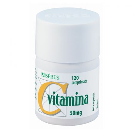 Imunitate - Beres vitamina C 50 mg x 120 comprimate, medik-on.ro