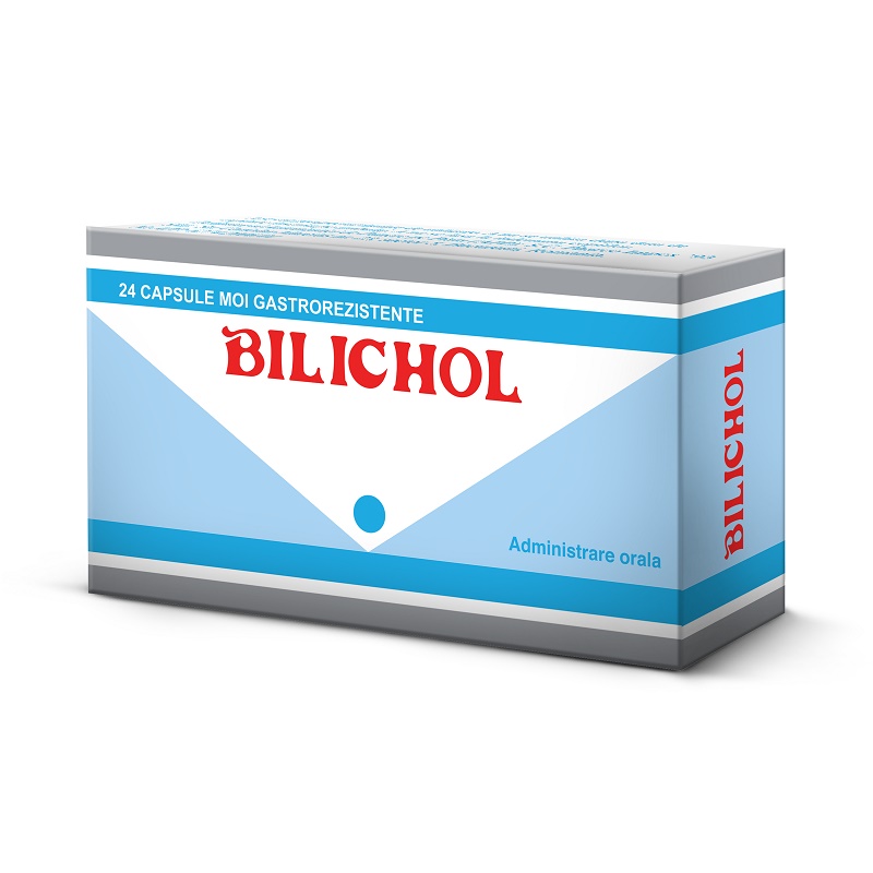 OTC - medicamente fara reteta - Bilichol x 24 capsule moi gastrorezistente, medik-on.ro