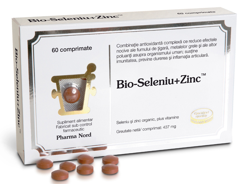 Imunitate - Bio Seleniu + Zinc x 60 capsule, medik-on.ro