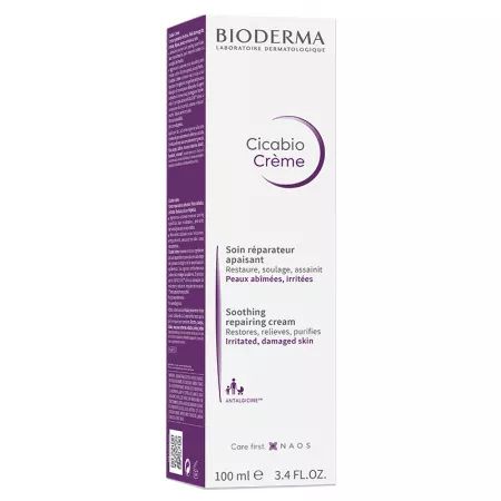 Cicatrizante - Bioderma Cicabio crema reparatoare x 100ml, medik-on.ro
