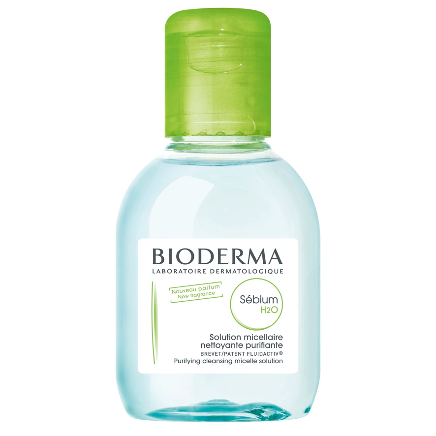 Lotiune micelara - Bioderma Sebium H2O Apa micelara pentru ten gras acneic x 100ml, medik-on.ro