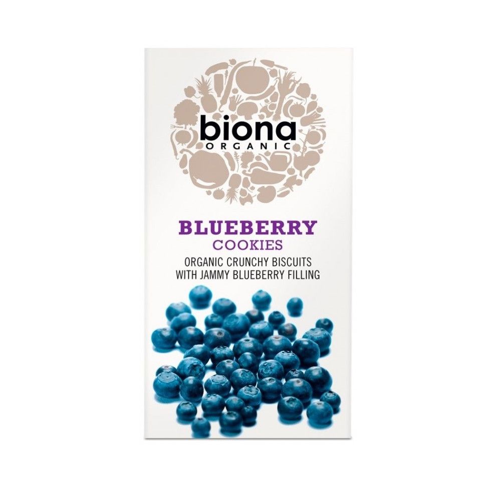Dulciuri sanatoase - Biona biscuiti cu umplutura de afine bio x 175 grame, medik-on.ro