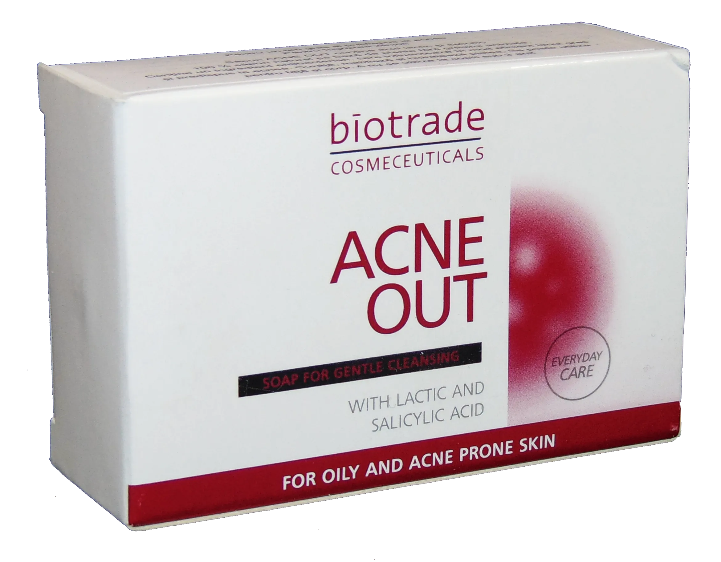 Gel de spalare si curatare - Biotrade Acne Out sapun curatare ten acneic x100g, medik-on.ro
