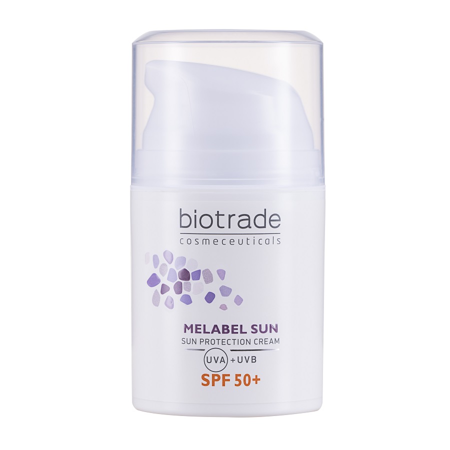 Ingrijire ten pigmentat - Biotrade Melabel Sun crema protectoare SPF50+ x 50ml, medik-on.ro