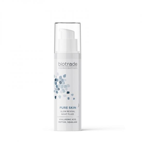 Ingrijire ten matur (anti-rid, lifting) - Biotrade Pure Skin Fluid iluminator de noapte x 50ml, medik-on.ro