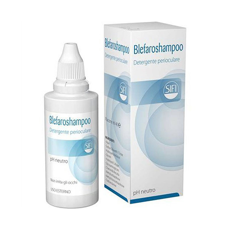 Suplimente si tratamente - BlefaroShampoo solutie oftalmica pentru curatarea pleoapelor si igiena regiunii perioculare x 40ml, medik-on.ro