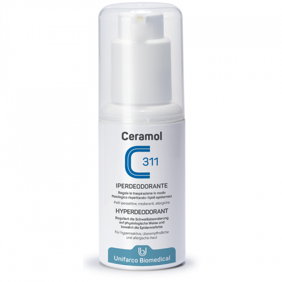 Deodorante si antiperspirante - Ceramol 311 Deodorant hipoalergenic fara parfum x 75ml, medik-on.ro