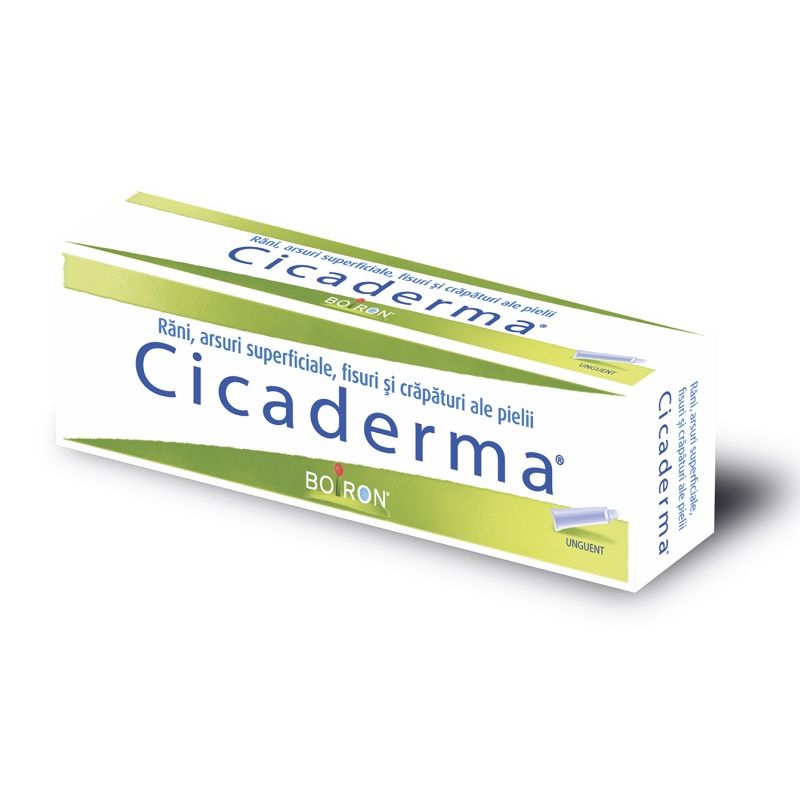 Cicatrizante - Cicaderma unguent pentru arsuri si rani superficiale x 30 grame, medik-on.ro
