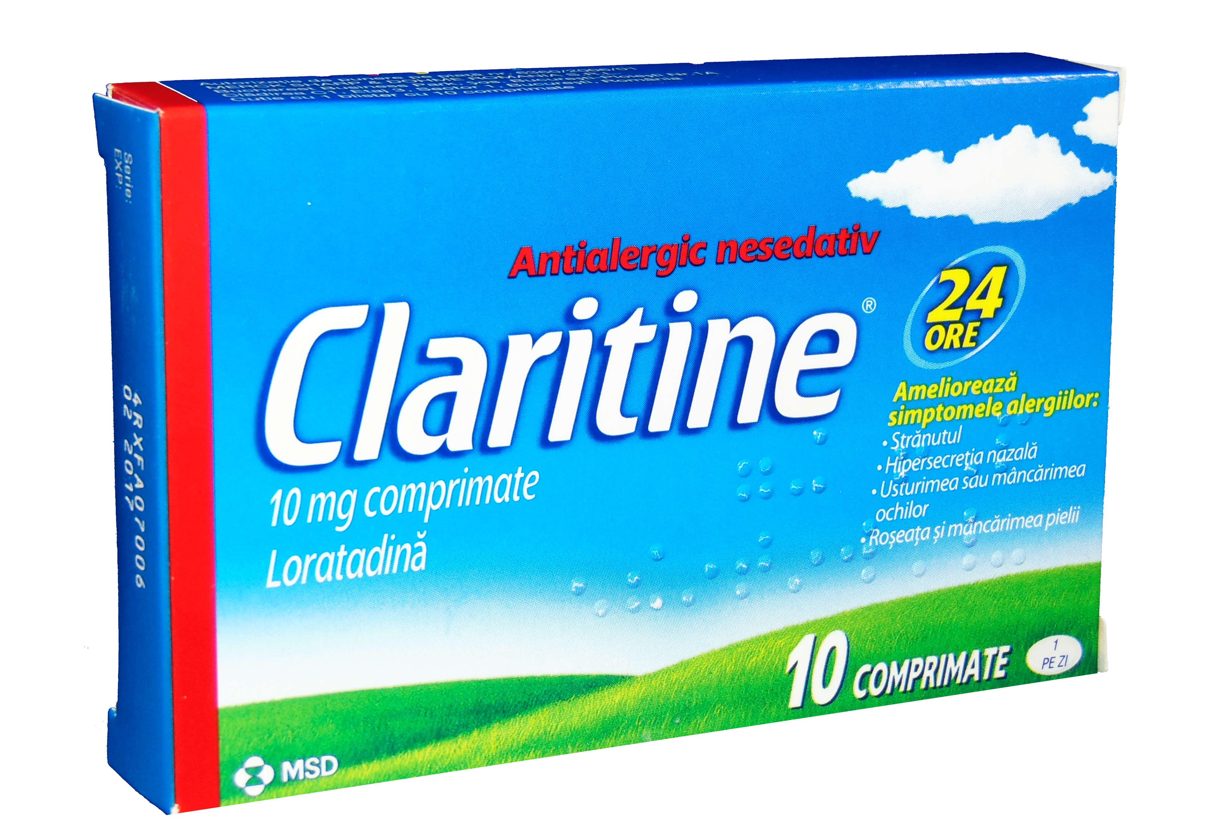 OTC - medicamente fara reteta - Claritine 10mg x 10 comprimate, medik-on.ro
