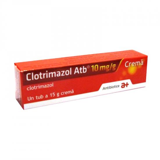 OTC - medicamente fara reteta - Clotrimazol 1% crema x 15 grame, medik-on.ro