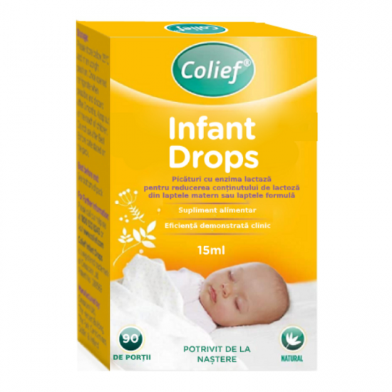 Colici copii - Colief Infant drops x 15ml, medik-on.ro