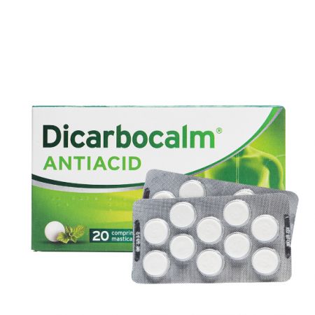 OTC - medicamente fara reteta - Dicarbocalm x 20 comprimate masticabile, medik-on.ro