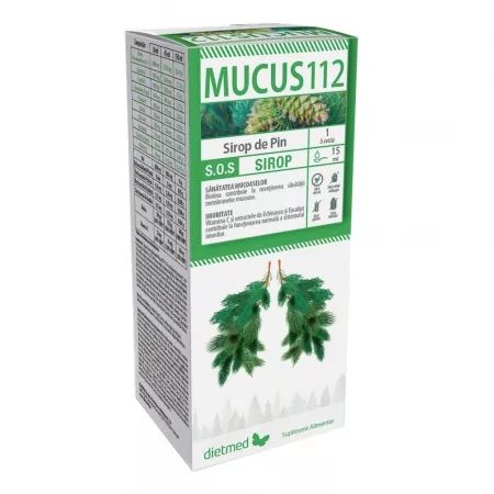 Tratament tuse - Dietmed Mucus 112 Solutie orala x 150ml, medik-on.ro