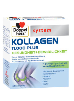 Suplimente - Doppel Herz System Kollagen 11000 Plus x 10fiole, medik-on.ro