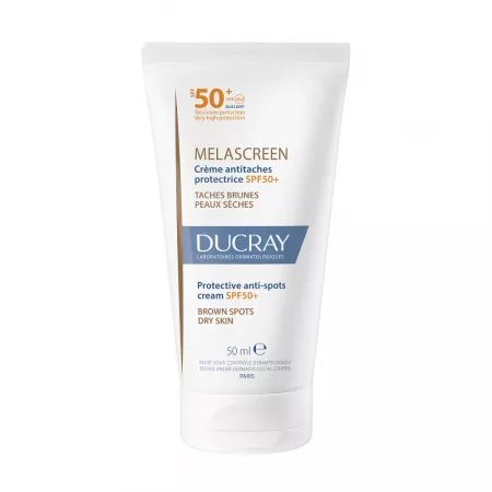Ingrijire ten pigmentat - Ducray Melascreen Crema protectoare anti-pete cu SPF50+ x 50ml, medik-on.ro
