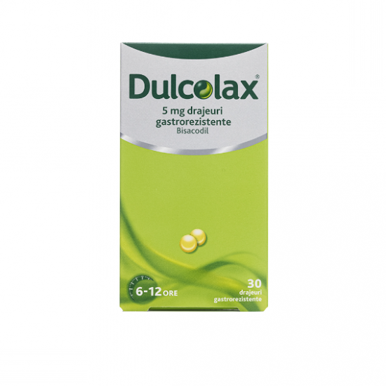 OTC - medicamente fara reteta - Dulcolax 5 mg x 30 drajeuri gastrorezistente, medik-on.ro