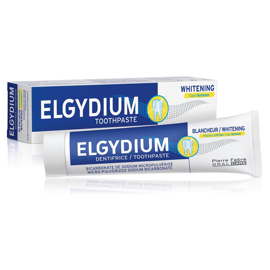 Paste de dinti - Elgydium pasta de dinti pentru albire cu lamaie x 75ml, medik-on.ro
