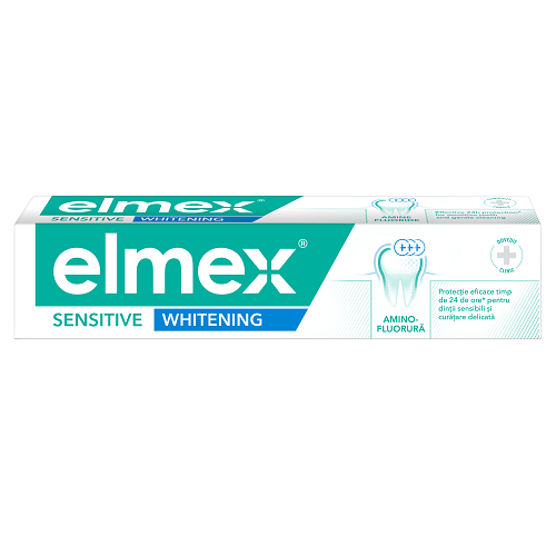 Paste de dinti - Elmex Pasta de dinti Sensitive Professional Gentle Whitening x 75 ml, medik-on.ro