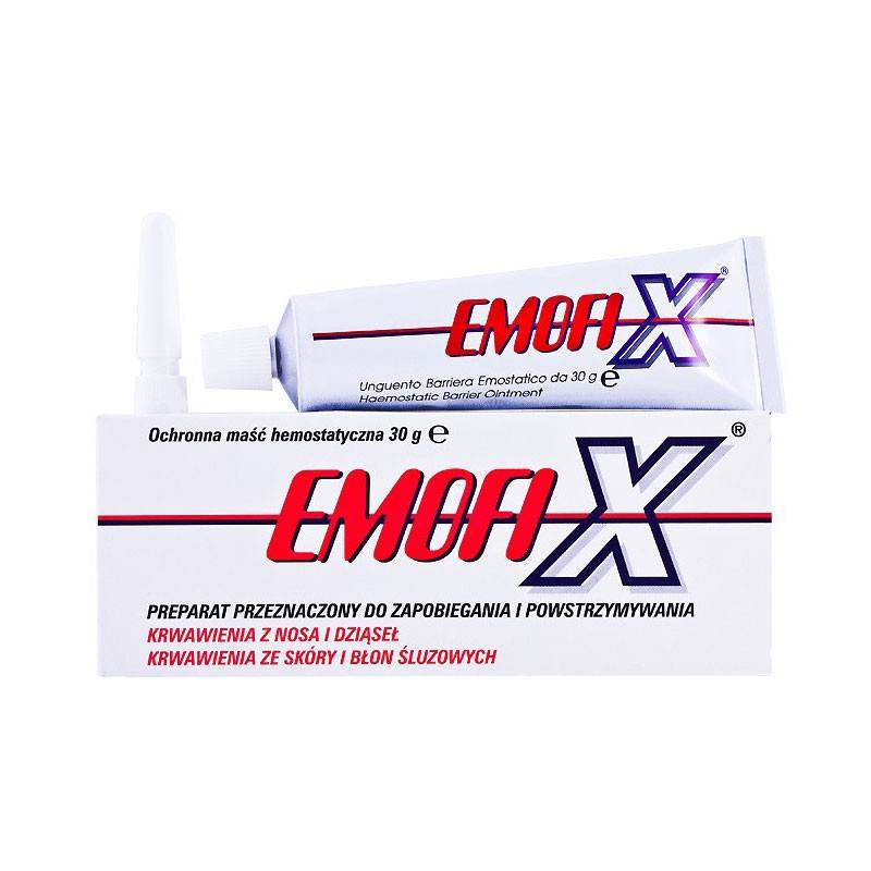 Solutii nazale - Emofix unguent pentru reducerea sangerarilor nazale x 30 grame, medik-on.ro