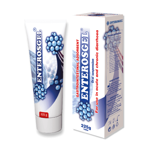 Antidiareice - EnterosGel detoxifiant intestinal x 225 grame, medik-on.ro