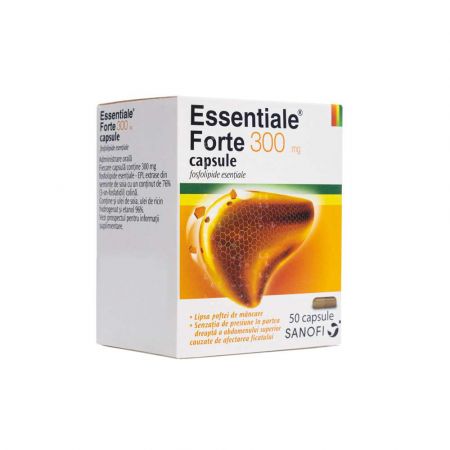 Hepatoprotectoare - Essentiale Forte 300mg x 50 capsule, medik-on.ro