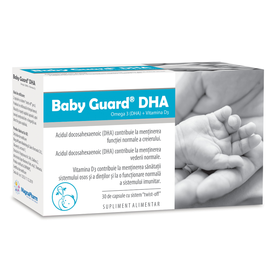 Vitamine - Evital Baby guard DHA x 30 capsule, medik-on.ro