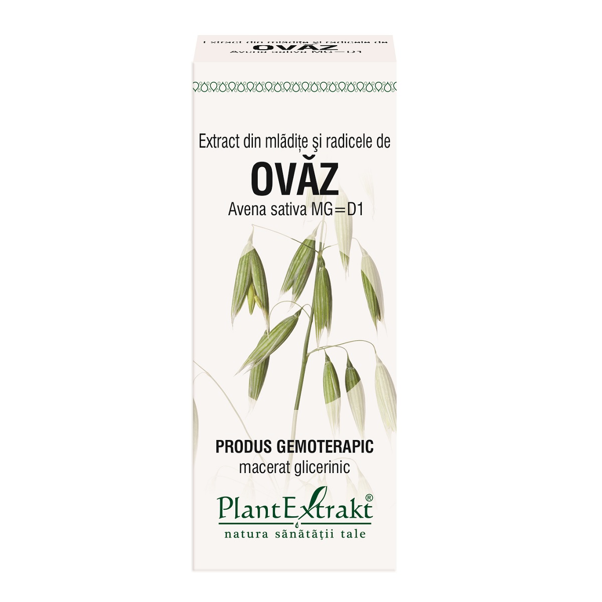 Extracte gemoderivate - Extract din mladite si radicele de ovaz x 50ml, medik-on.ro