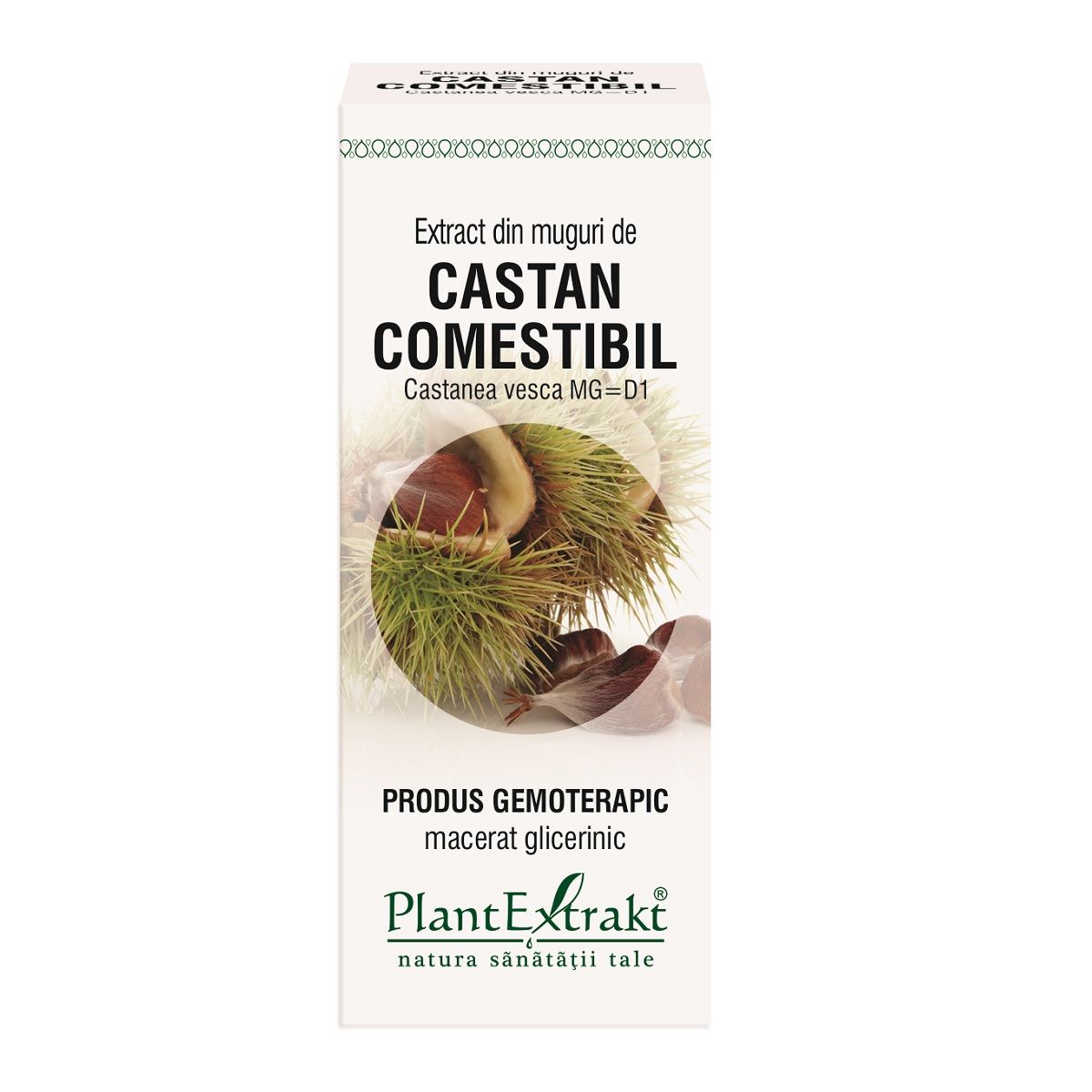 Extracte gemoderivate - Extract din muguri de Castan comestibil x 50ml, medik-on.ro