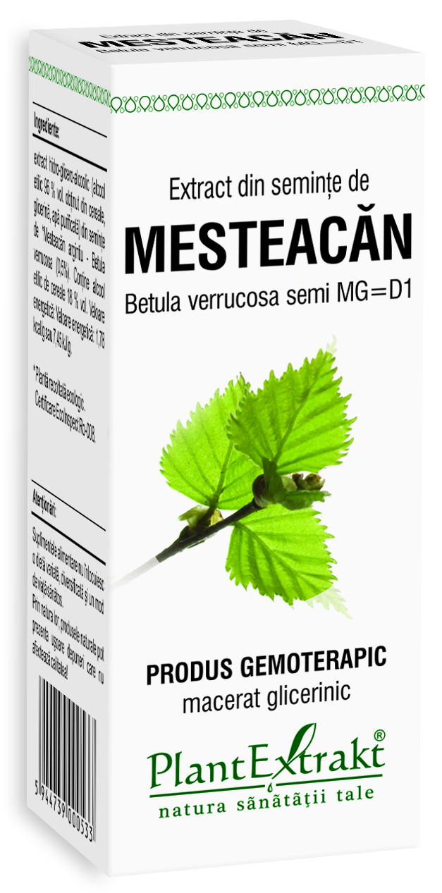 Extracte gemoderivate - Extract din seminte de mesteacan x 50ml, medik-on.ro
