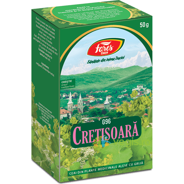 Ceaiuri - Fares Ceai de Cretisoara x 50 grame, medik-on.ro