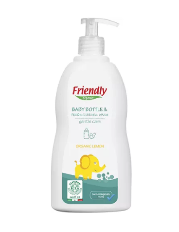 Detergenti si dezinfectanti - Friendly Detergent vase & biberoane cu lamaie x 500ml, medik-on.ro