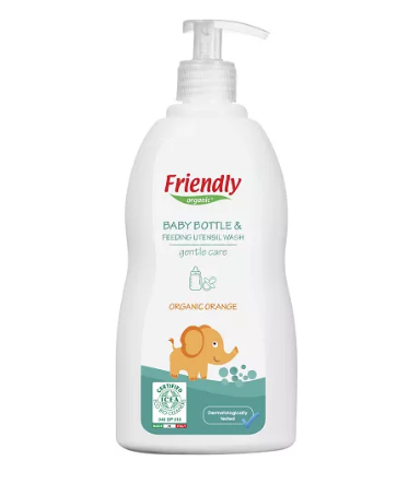 Detergenti si dezinfectanti - Friendly Detergent vase & biberoane cu portocale x 500ml, medik-on.ro