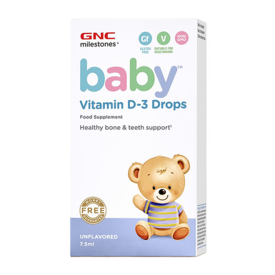 Vitamine - GNC Baby Vitamina D3 picaturi x 7.5ml, medik-on.ro
