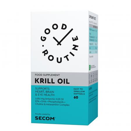 Cardiologie - Good Routine Krill oil x 60 capsule (Secom), medik-on.ro