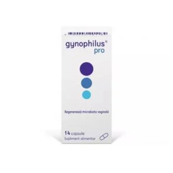Antimicotice si probiotice locale (zona genitala) - Gynophilus Pro x 14 capsule vaginale, medik-on.ro