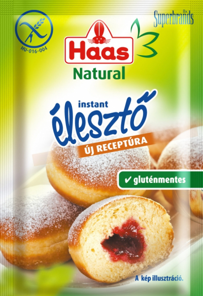 Faina si mixuri fara gluten - Haas Drojdie fara gluten x 7 grame, medik-on.ro