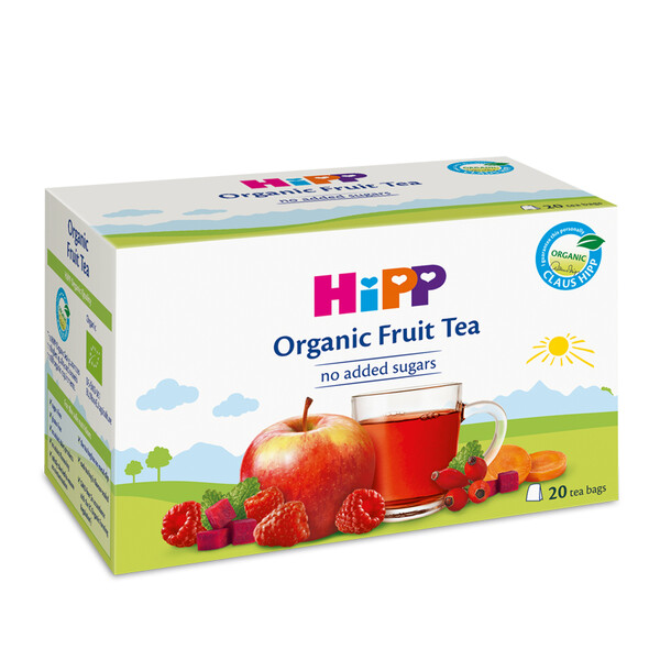 Sucuri, apa si ceaiuri - Hipp ceai organic de fructe x 20 plicuri, medik-on.ro