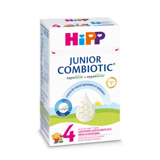 Formule de lapte praf - Hipp Formula de lapte praf Combiotic 4, de la 2 ani,  500 grame, medik-on.ro