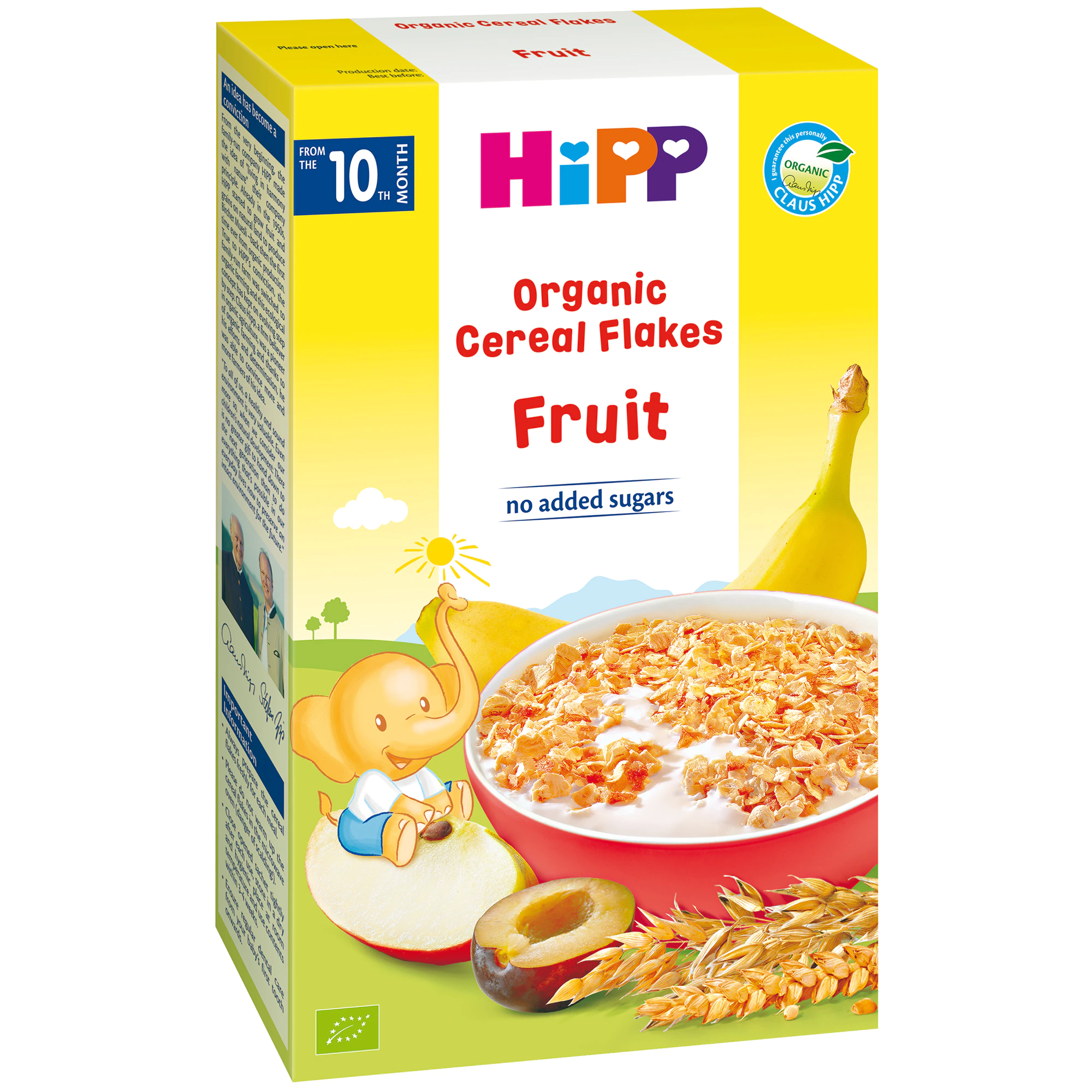 Cereale - Hipp fulgi de cereale ecologice fructe x 200g, medik-on.ro