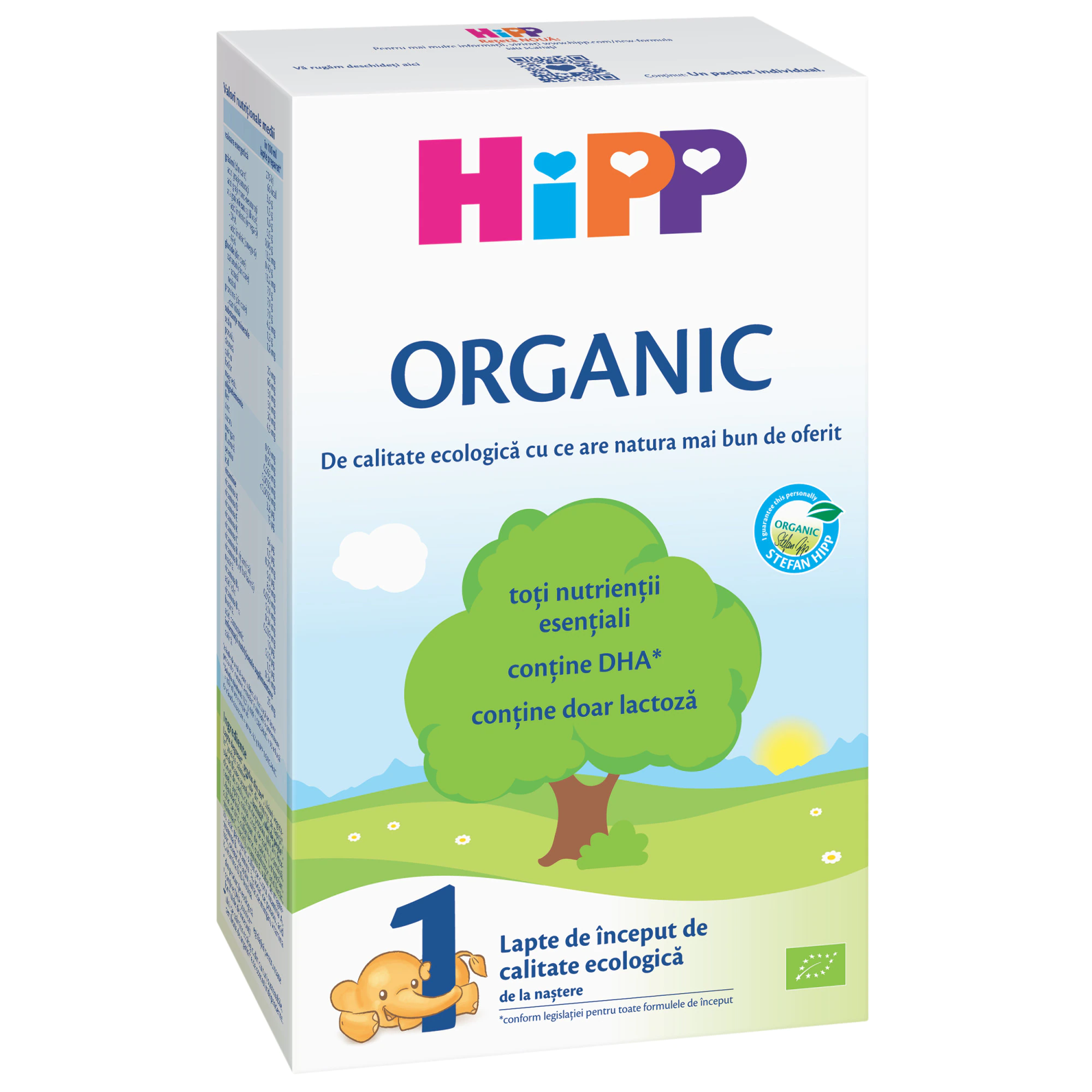 Formule de lapte praf - Hipp lapte 1 Organic x 300 grame, medik-on.ro