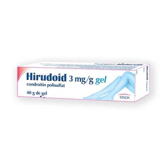 Varice - Hirudoid gel x 40 grame, medik-on.ro