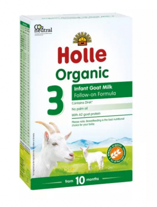 Formule de lapte praf - Holle Formula 3 de lapte praf de capra, de la 10 luni, 400 grame, medik-on.ro