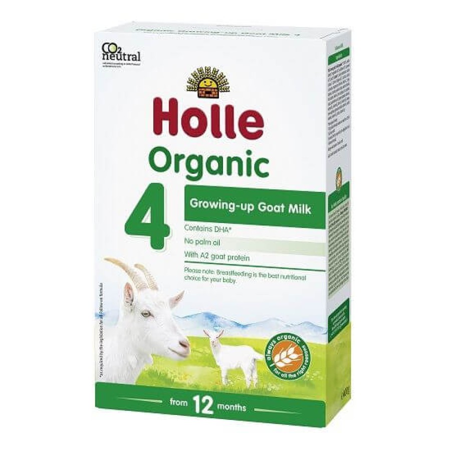 Formule de lapte praf - Holle Formula 4 de lapte praf de capra, de la 12 luni, 400 grame, medik-on.ro