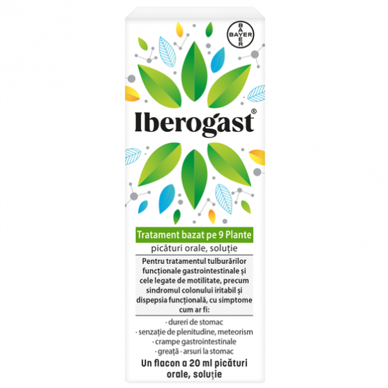 Enzime digestive - Iberogast Solutie picaturi orale x 20ml, medik-on.ro