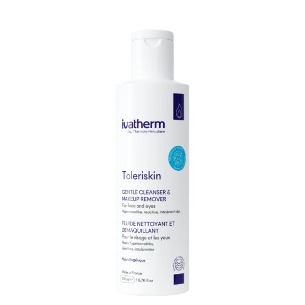Lapte demachiant - Ivatherm Toleriskin Demachiant fluid pentru pielea hipersensibilizata x 200ml, medik-on.ro