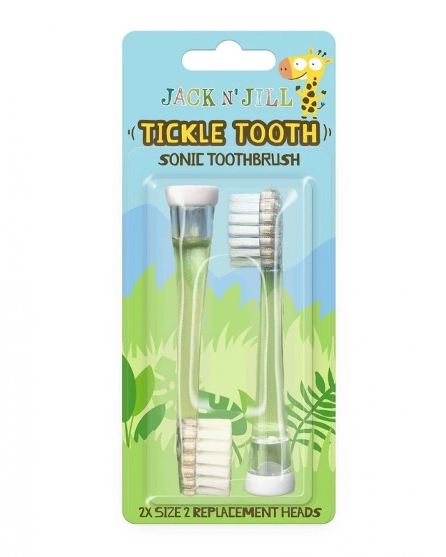 Periute de dinti si degetare - Jack n'Jill Capete rezerva pentru periuta electrica Tickle x 2 bucati, medik-on.ro