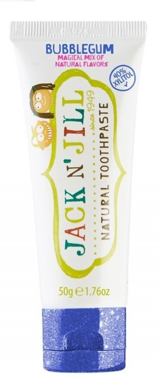 Paste de dinti pentru copii - Jack n'Jill pasta dinti naturala Bubblegum x 50 grame, medik-on.ro
