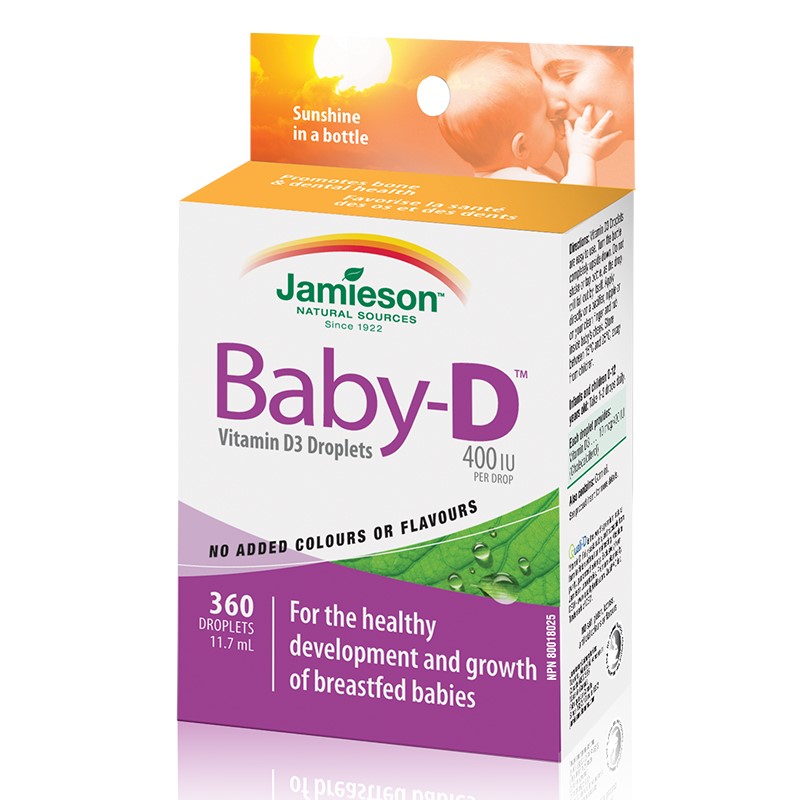 Multivitamine si minerale - Jamieson Vitamina D3 Picaturi pentru Copii 400ui x 11,7ml, medik-on.ro