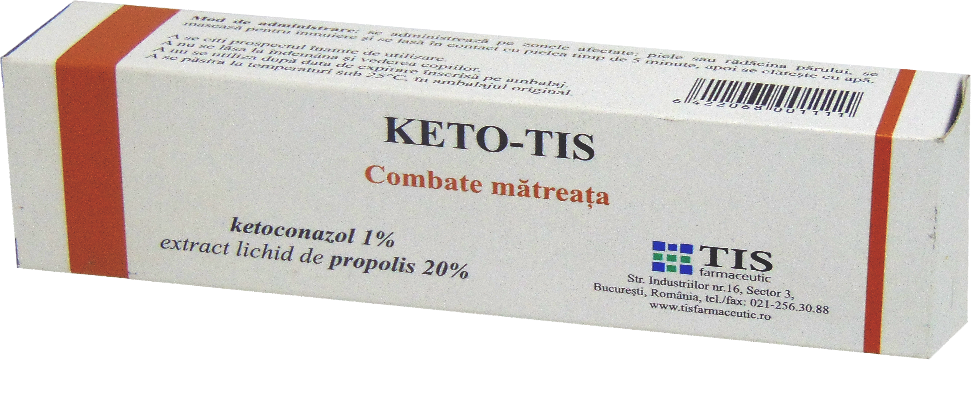 OTC - medicamente fara reteta - Keto-Tis gel capilar x 50 grame, medik-on.ro