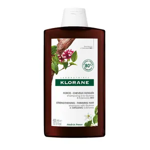 Sampon - Klorane Hair Sampon cu chinina si floare de colt bio x 400ml, medik-on.ro